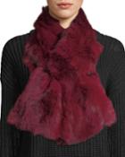 Rabbit Fur Crisscross