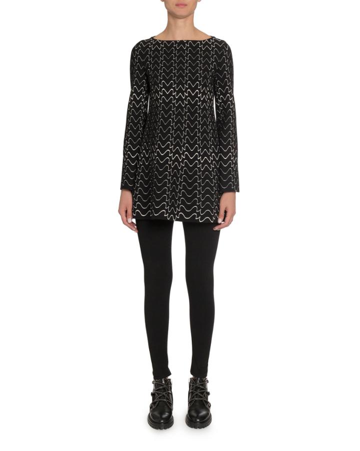 Bell-sleeve Tunic Dress