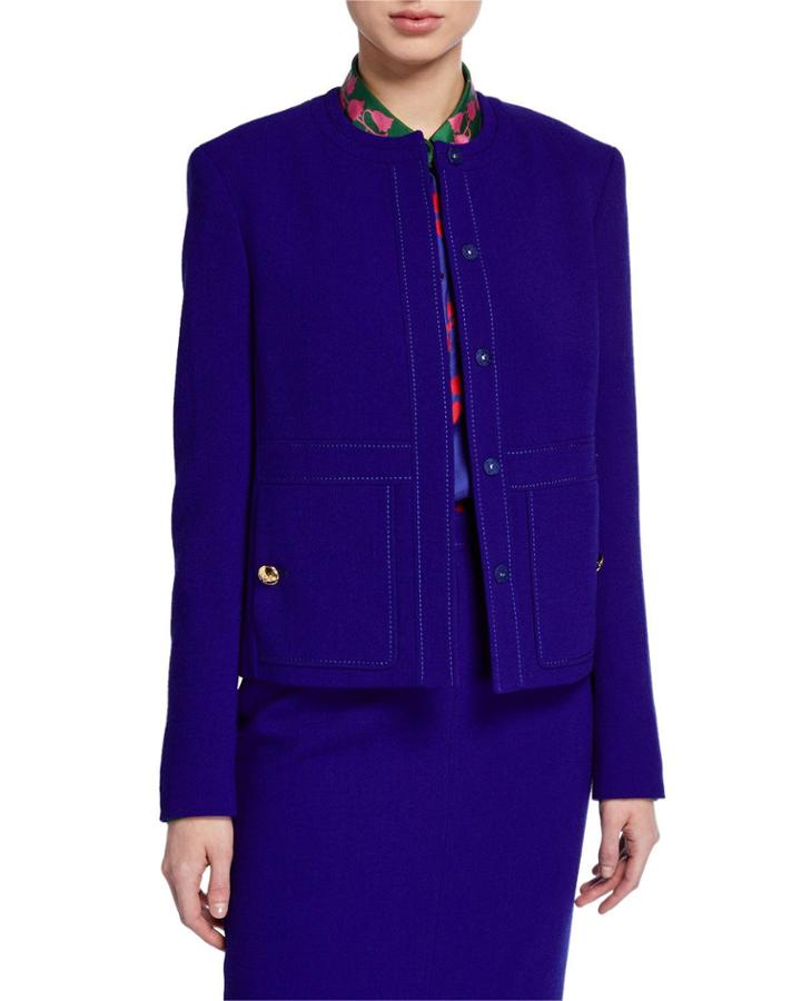 Bera Wool Snap-front Jacket