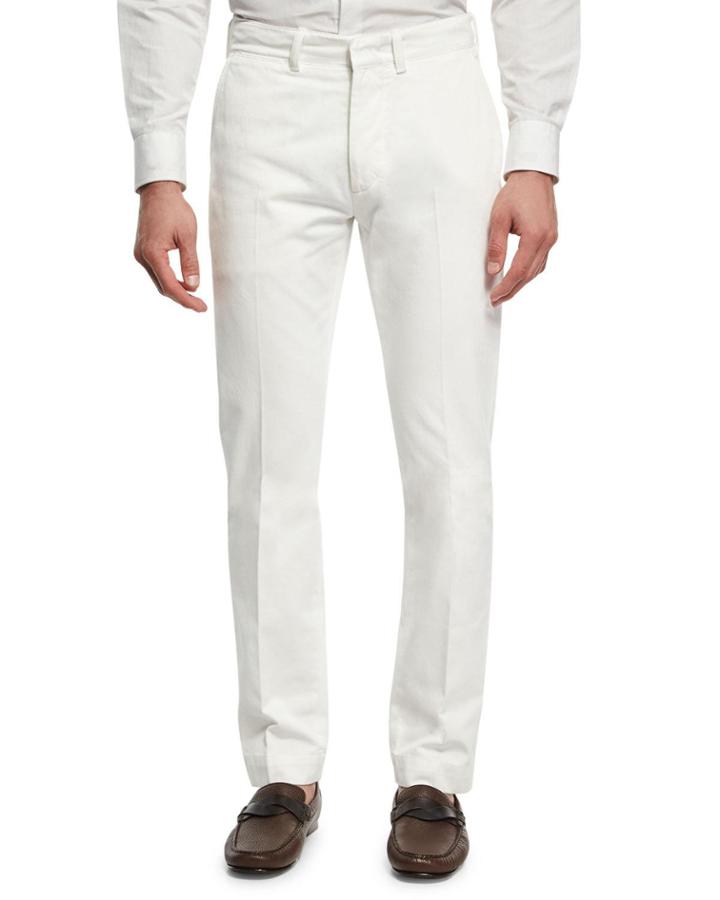 Classic Chino Pants, White