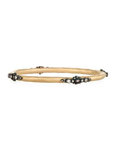 Old World Midnight Lacy Diamond Bangle