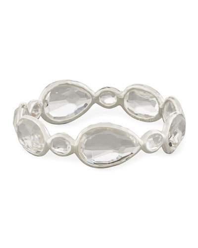 Rock Candy&reg; Clear Quartz Large Gelato Bangle