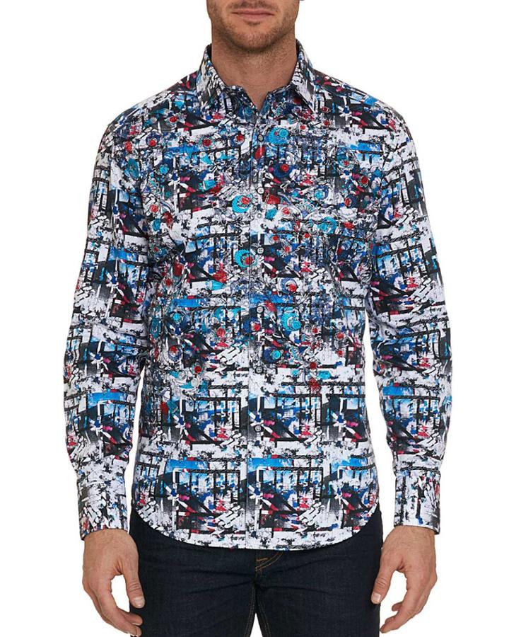 Men's Larson Maze-print