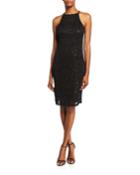 Halter Sequin Lace