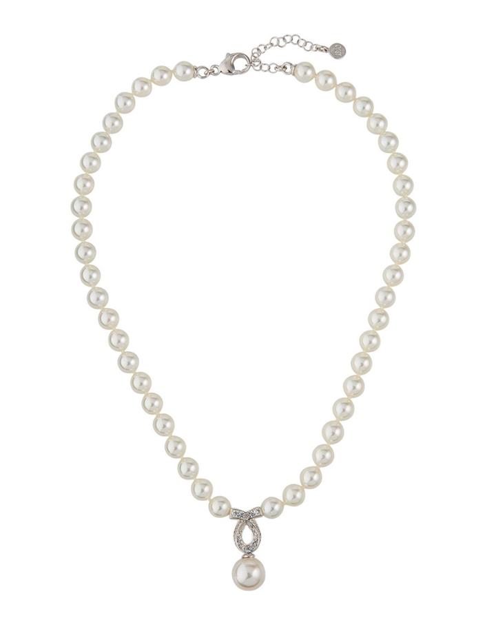 8mm Pearl & Cubic Zirconia