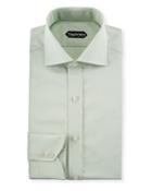 Slim-fit Solid-color Poplin Barrel-cuff Dress