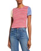Alder Short-sleeve Cropped T-shirt