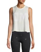 Om Cropped Activewear Tank