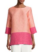 Petite Colorblock Cloque Tunic