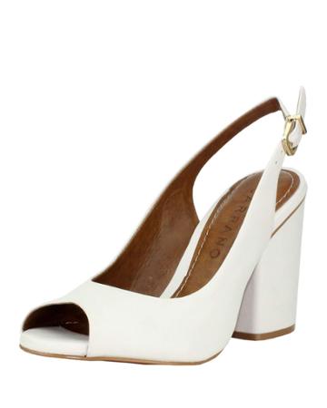 Doria Open-toe Pumps