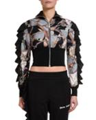 Bridle Rouches Cropped Track Jacket