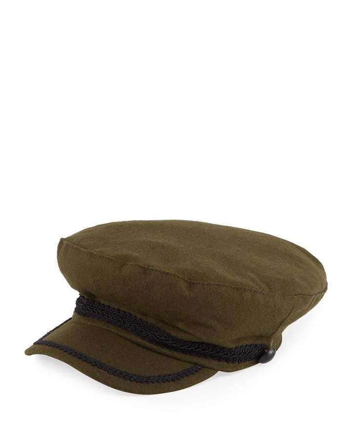 Rope-trimmed Breton Cap