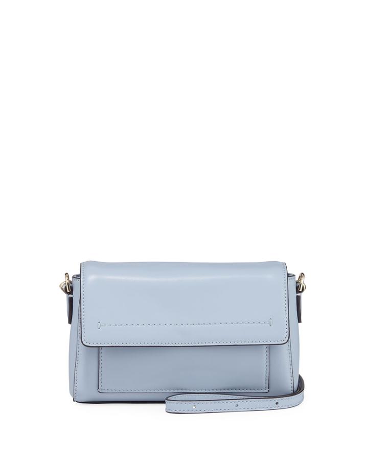 Kaylee Leather Flap Top Crossbody Bag