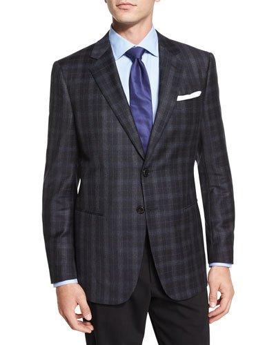 Taylor Plaid Two-button Jacket