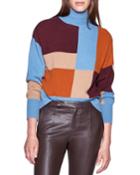 Voulaise Colorblock Turtleneck