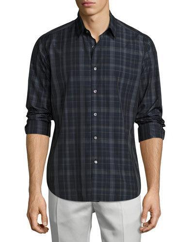 Sylvain Imandra Slim-fit Check Sport