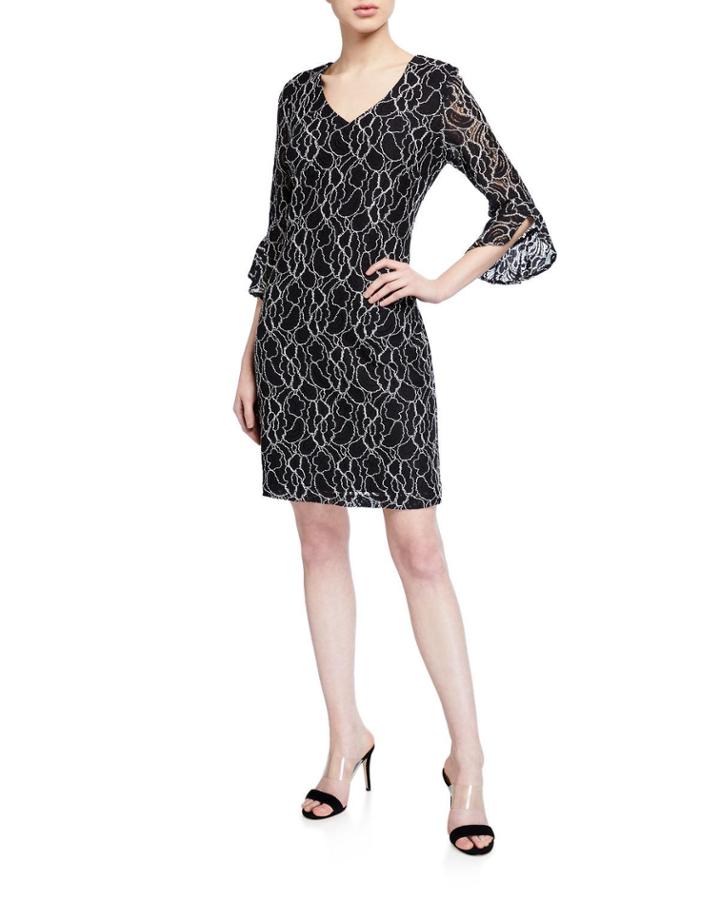 Lace Tulip-sleeve