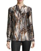 Malayne Animal-print Tunic