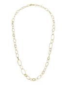 18k Classico Open Wire Mixed Links Necklace,