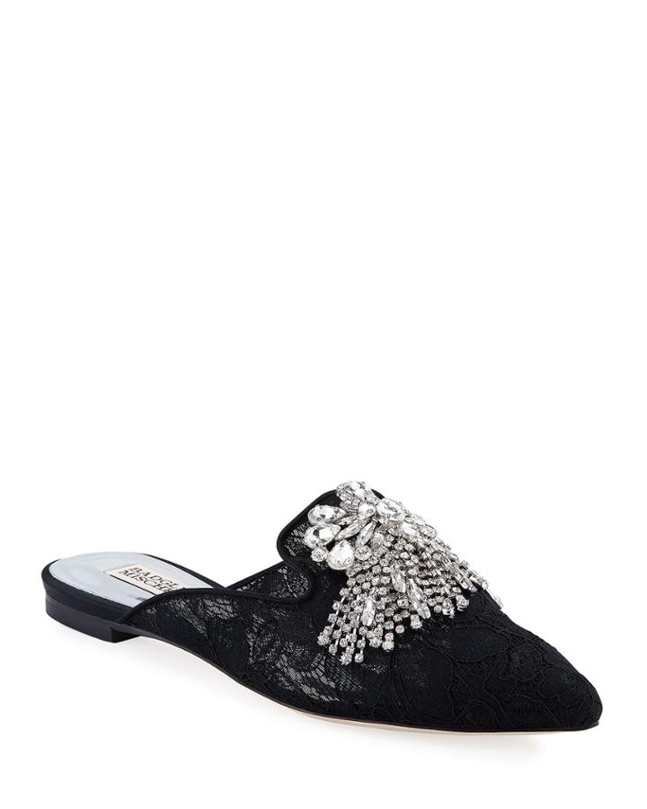 Farley Crystal-embellished