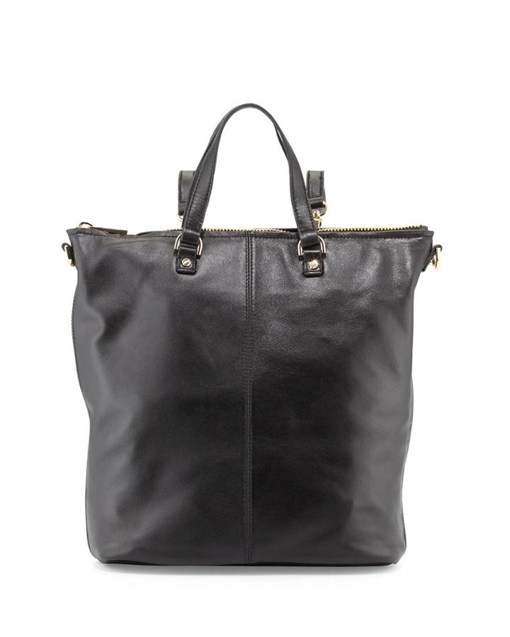 Via Spiga Estelle Square Convertible Backpack/shoulder Bag, Black