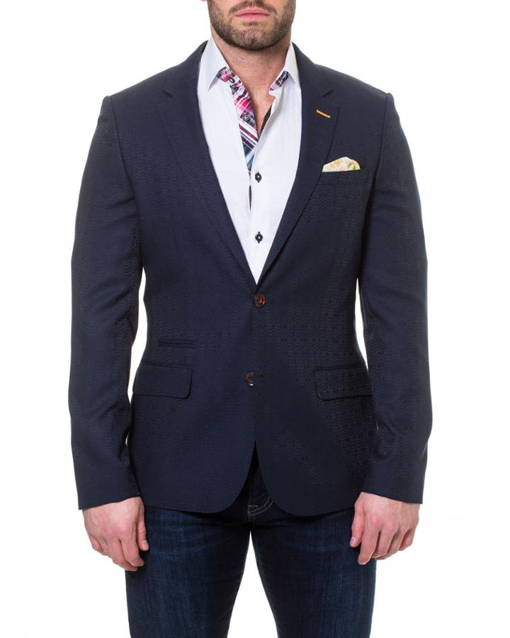 Men's Socrate Jacquard Blazer