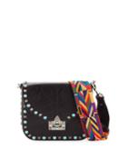 Rockstud Rolling Leather
