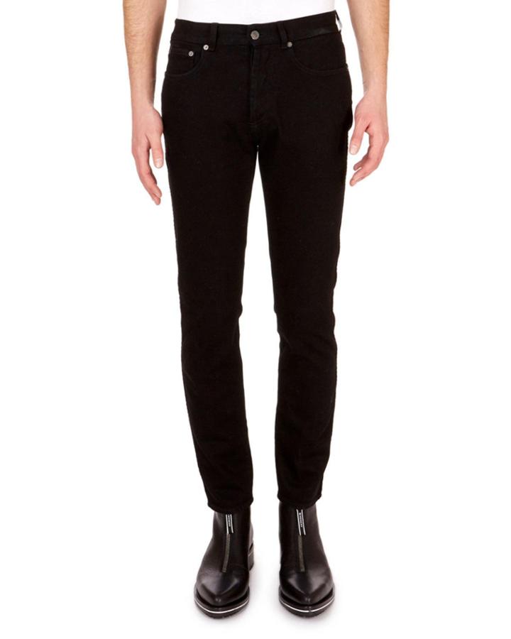 Men's Slim-fit Skinny-leg Stretch-denim Trousers