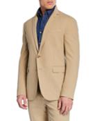 Men's Rlx Hadley 2-button Jacket, Tan