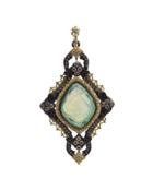 Old World Large Cross Doublet Pendant Enhancer W/