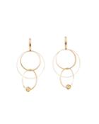 14k Flat Wire Mixed-hoop Earrings