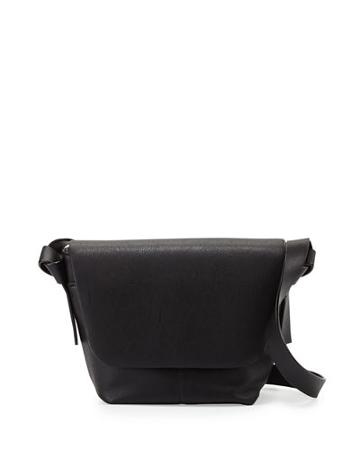Knots Faux-leather Crossbody Bag