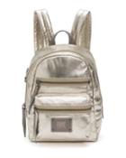 Ivy Mini Metallic Nylon Backpack
