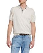 Men's Short-sleeve Cotton Polo-style