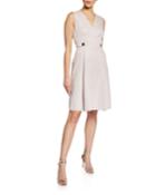 Jacquard Fit-&-flare Dress