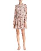 Botanical Chiffon Silk-blend