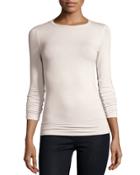 Soft Touch Long-sleeve Crewneck Tee