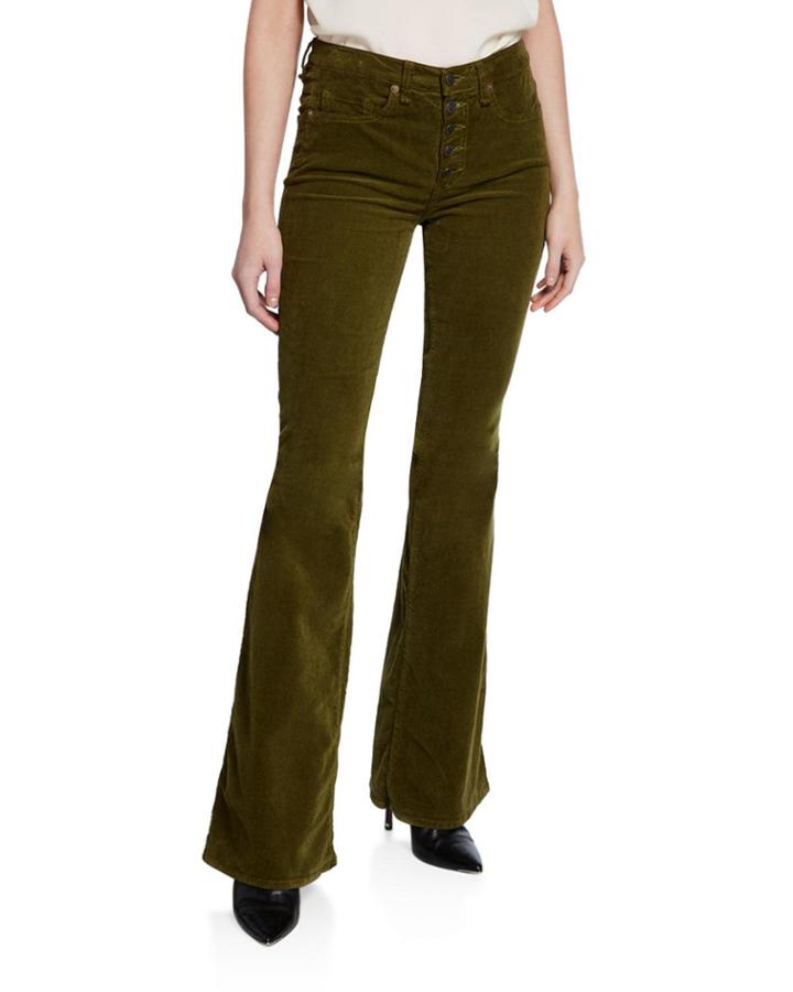 Beverly High-rise Flare Corduroy Jeans