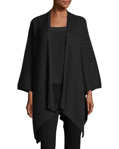 Ribbed Oversized Blanket Wrap