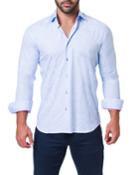 Men's Fibonacci Flow Blue Shaped-fit
