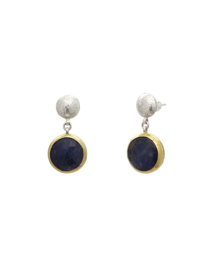 One-of-a-kind Sapphire Double-drop Earrings