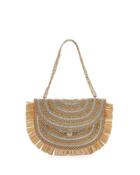Tiki Fringe Chain Pouch Bag