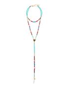 Beaded Choker/y-drop Necklace