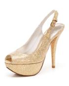 Vevey Glittered Peep-toe