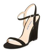 Queen Ankle-wrap Wedge