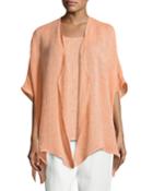 Gauze Easy-fit Cardigan,