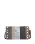 Pierce Colorblock Clutch Bag