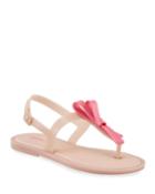 Slim Bow Slingback Thong