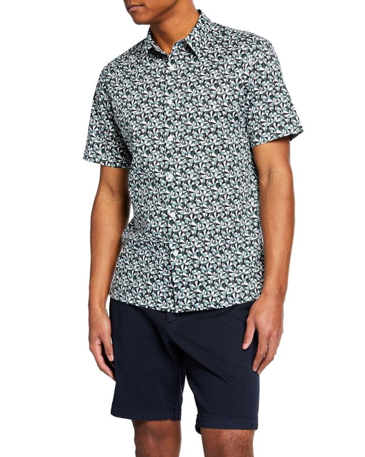 Men's Irving Angle-printed