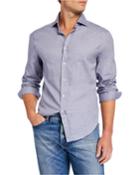 Men's Mouline Flannel French-collar